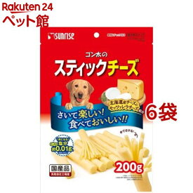 ゴン太のスティックチーズ(200g*6袋セット)【ゴン太】