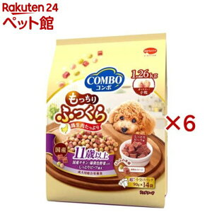 コンボ ドッグ もっちりふっくら 11歳以上(1.26kg×6セット)【コンボ(COMBO)】