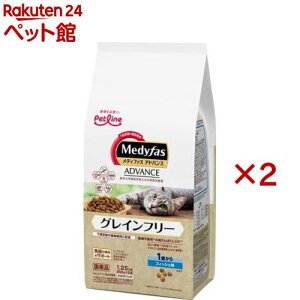 メディファスアドバンス グレインフリー 1歳から フィッシュ味(5袋入×2セット(1袋250g))【メディファス】