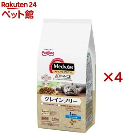 メディファスアドバンス グレインフリー 1歳から フィッシュ味(5袋入×4セット(1袋250g))【メディファス】