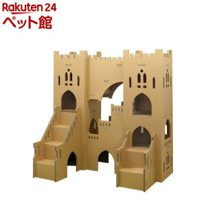 ツインキャッスル キャットタワー(1台)【paper new standard】