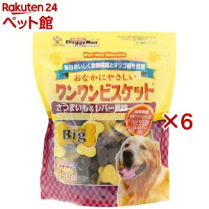 Ȃɂ₳rXPbgBig ܂o[(450g×6Zbg)yhM[}(Doggy Man)z