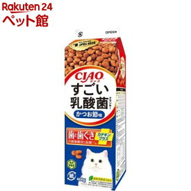 CIAO すごい乳酸菌 クランキー 牛乳パック かつお節味(400g)【チャオシリーズ(CIAO)】