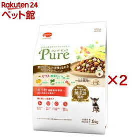 コンボ ピュア ドッグ 超小粒(1.6kg×2セット)【コンボ ピュア】