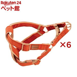 Doggy's Tailor ドッグハーネス どうわ L スエードスタイル オレンジ(6セット)【Doggy's Tailor】