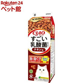 CIAO すごい乳酸菌 クランキー 牛乳パック チキン味(400g)【チャオシリーズ(CIAO)】