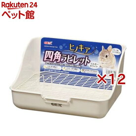 ヒノキア 四角ラビレット ミルキーホワイト(12セット)【GEX(ジェックス)】