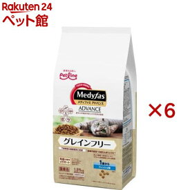 メディファスアドバンス グレインフリー 1歳から フィッシュ味(1.25kg×6セット)【メディファス】