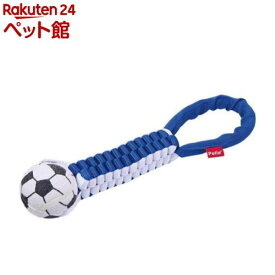 犬用おもちゃ PLAY スポーティボールテープ サッカーボール(1個)