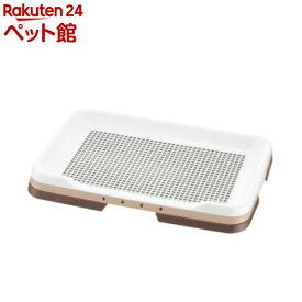 リッチェル お掃除簡単ステップトレー レギュラー ダークブラウン(1コ入)【202009_sp】【2012_mtmr】【リッチェル(ペット)】