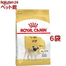 ロイヤルカナン ブリードヘルスニュートリション パグ 成犬用(1.5kg*6コセット)【ロイヤルカナン(ROYAL CANIN)】[ドッグフード]