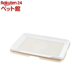 リッチェル お掃除簡単ステップトレー ワイド アイボリー(1コ入)【リッチェル(ペット)】
