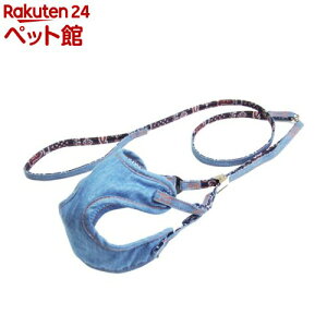 コットンデニム ソフトハーネスリード ライトブルー 3S(1個)