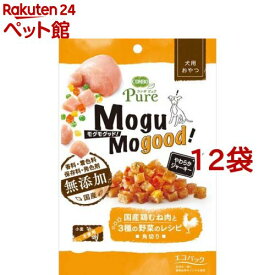 コンボ ピュア ドッグ モグモグッド！国産鶏むね肉と3種類の野菜のレシピ 角切り(50g*12袋セット)【コンボ(COMBO)】