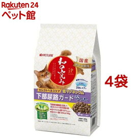 JPスタイル和の究み猫用セレクトヘルスケア下部尿路ガード低マグネシウム(1.4kg*4袋セット)【ジェーピースタイル(JP STYLE)】