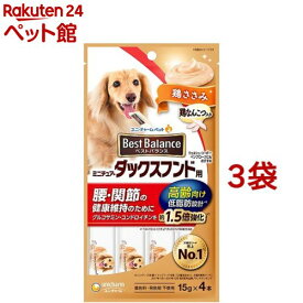 ベストバランス 犬 おやつ ミニチュア・ダックスフンド用 高齢向け(60g*3袋セット)【ベストバランス　おやつ】