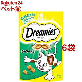 ドリーミーズ シーフード味(60g*6コセット)【d_dream】【ドリーミーズ】