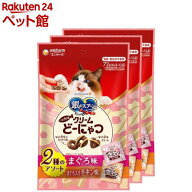 銀のスプーン おやつ クリームどーにゃつ 2種のアソート まぐろ＆まぐろ入りチキン味(6g×12袋入×3袋)【…