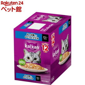 カルカン パウチ かつお節まぐろささみ 成猫 キャットフード ウェットフード(60g×12袋入)【カルカン パウチ】[キャットフード ウェットフード]