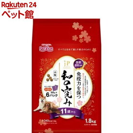 JPスタイル 和の究み 小粒 11歳から(1.8kg)【ジェーピースタイル(JP STYLE)】