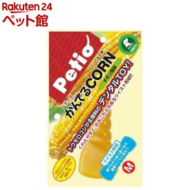 ペティオ かんでるコーン ツイスト チキン風味(Mサイズ*1本入)【ペティオ(Petio)】