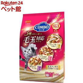 コンボ キャット 毛玉対応アソート(600g(120g*5袋))【2106_mtmr】【コンボ(COMBO)】[キャットフード]