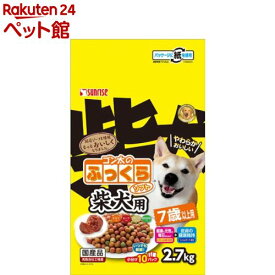SR ゴン太のふっくらソフト 柴犬用 7歳以上用(2.7kg)【ゴン太】