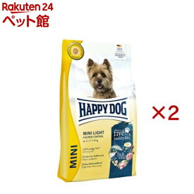ハッピードッグ ミニ フィット＆バイタル 小型犬 ミニ ライトカロリーコントロール(4kg×2セット)