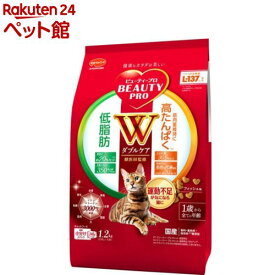 ビューティープロ キャット ダブルケア 低脂肪・高たんぱく(240g×5袋)