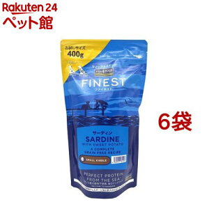 �t�@�C�l�X�g �T�[�f�B��(400g*6�܃Z�b�g)�yFISH4DOGS�z