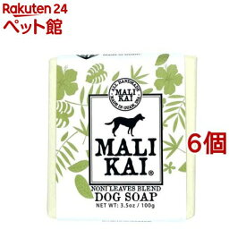 MALIKAI DOG SOAP しっとりタイプ NONI(100g*6個セット)