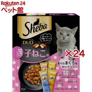 �V�[�o �f���I 12�����܂ł̎q�˂��p ����̂܂��떡�Z���N�V����(200g×24�Z�b�g)�y�V�[�o(Sheba)�z[�L���b�g�t�[�h �h���C�t�[�h �����]
