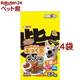 SR ゴン太のふっくらソフト 柴犬用 7歳以上用(2.7kg*4袋セット)【ゴン太】