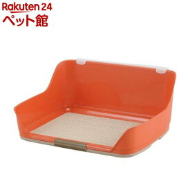 ボンビアルコン しつけるウォールトレー オレンジ Mサイズ(1コ入)【しつけるトレー】