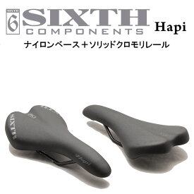 コンフォート サドル SIXTHcomponents Hapi Saddle ( シックスコンポーネンツ ハピ サドル ) ロードバイク クロスバイク ピストバイク マウンテンバイク 高 クッション性 サドル自転車 パーツ ストリート スタイル 送料無料