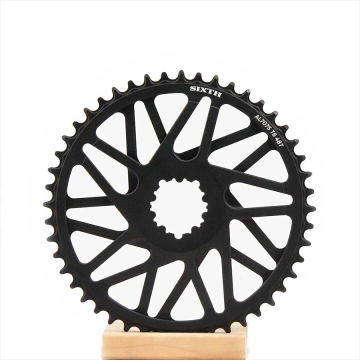 楽天市場】ナロー ワイド チェーリング SIXTH ComponentsTwister Black 