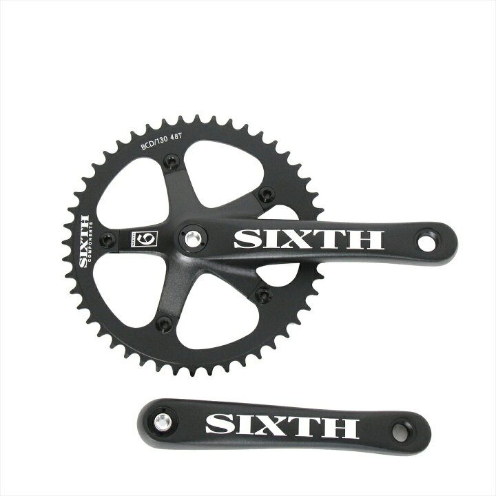 楽天市場】3ピース トラック クランク SIXTHcomponents 3pc. Track
