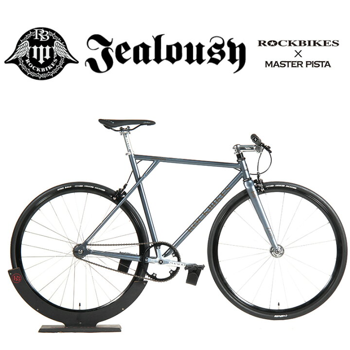 楽天市場】クロモリ ピスト パシュート フレームROCKBIKES Jealousy 