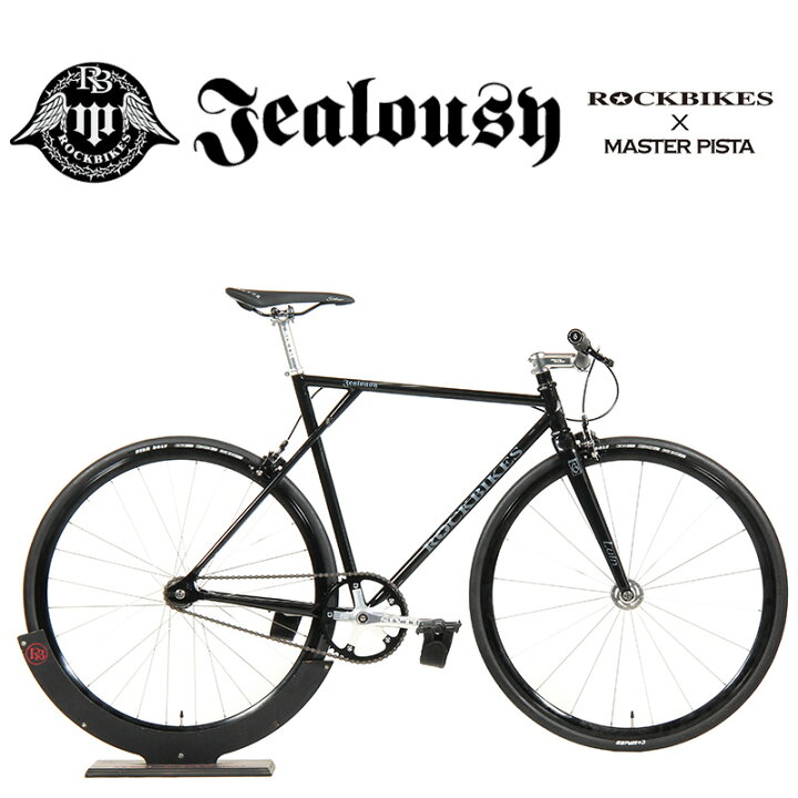 楽天市場】クロモリ ピスト パシュート フレームROCKBIKES Jealousy 