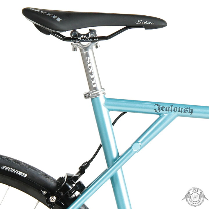 楽天市場】クロモリ ピスト パシュート フレームROCKBIKES Jealousy 