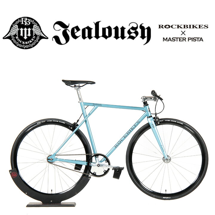 楽天市場】クロモリ ピスト パシュート フレームROCKBIKES Jealousy 