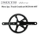 ピスト 2ピース クランク SIXTH ComponentsHera Track Crank set...