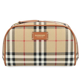 バーバリー ロンドン Burberry 化粧ポーチ レディース コスメポーチ ポーチ コスメティックケース チェック柄 【送料無料】 ブランド バーバリー正規品販売店 直営アウトレット店より直輸入