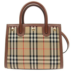 バーバリー ロンドン Burberry バッグ レディース トートバッグ 2Way チェック柄 かばん 鞄 【送料無料】 ブランド バーバリー正規品販売店 直営アウトレット店より直輸入