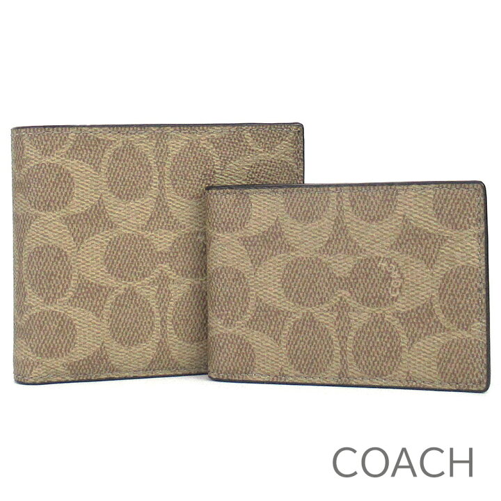 楽天市場】訳アリ！超お買い得！ コーチ COACH 財布 メンズ 二つ折り 