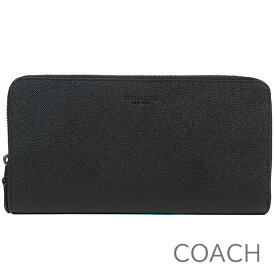 無料父の日ラッピング！ コーチ COACH 財布 メンズ レディース 長財布 レザー ラウンドファスナー 【送料無料】 ブランド コーチ正規品販売店 直営アウトレット店より直輸入