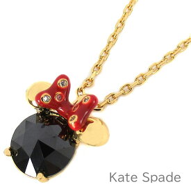 ケイトスペード kate spade ペンダント レディース ネックレス アクセサリー ジュエリー ディズニー ミニーマウス Disney コラボ商品 【送料無料（ネコポス メール便）】 ブランド ケイトスペード正規品販売店 直営アウトレット店より直輸入 【あす楽】