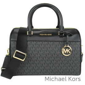 マイケル マイケルコース MICHAEL Michael Kors バッグ レディース ハンドバッグ ミニボストンバッグ 2Way MK柄 シグネチャー チャーム付き 肩掛け・斜めがけ可能 かばん 鞄 【送料無料】 ブランド マイケルコース正規品販売店 直営アウトレット店より直輸入 【あす楽】