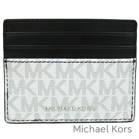 マイケル マイケルコース MICHAEL Michael Kors パスケース メンズ レディース 定期入れ カードケース MK柄 シグネチャー 【送料無料（ネコポス メール便）】 ブランド マイケルコース正規品販売店 直営アウトレット店より直輸入 【あす楽】