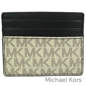 無料母の日ラッピング！ マイケル マイケルコース MICHAEL Michael Kors パスケース メンズ レディース 定期入れ カードケース MK柄 シグネチャー 【送料無料（ネコポス メール便）】 ブランド マイケルコース正規品販売店 直営アウトレット店より直輸入 【あす楽】